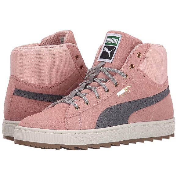 pink puma high tops